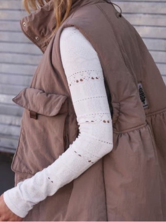 Free People Jackets & Blazers - FP Movement Women’s Primaloft Rise Puffer Vest Hickory Brown Size S NWT $168